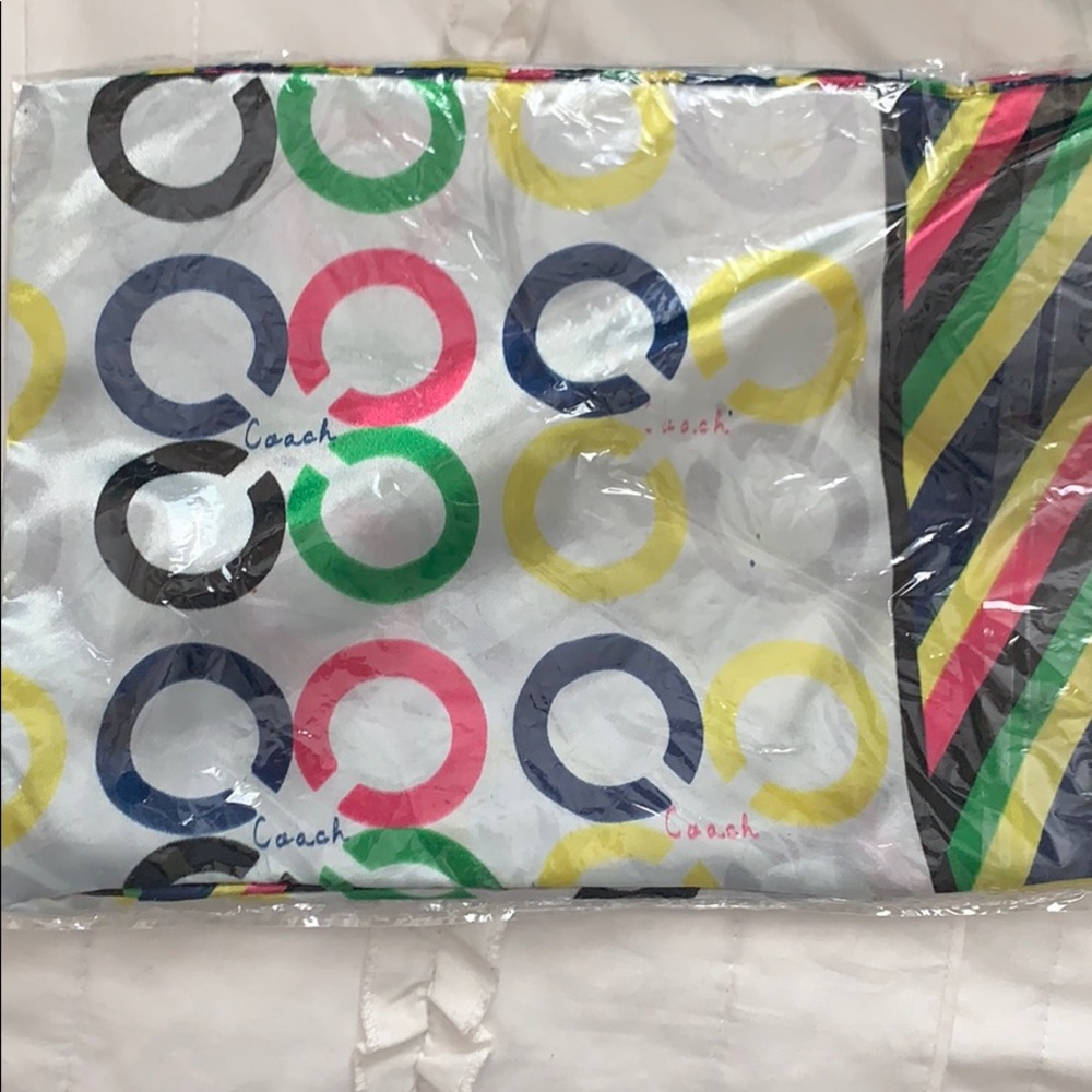 Coach neck scarf